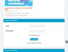 Tablet Screenshot of finistere.sneca.fr